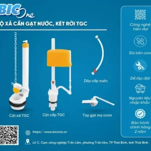 BỘ XẢ CẦN GẠT TRƯỚC, KÉT RỜI TGC