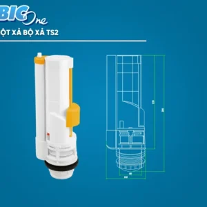 CỘT XẢ BỒN CẦU KÉT RỜI TS2