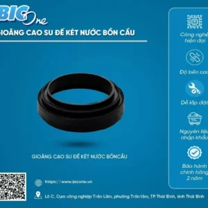 GIOĂNG CAO SU ĐẾ KÉT NƯỚC BỒN CẦU